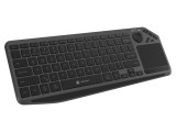 Tastatură wireless NATEC TURBOT 2 USB A neagră cu touchpad US layout NKL-2317