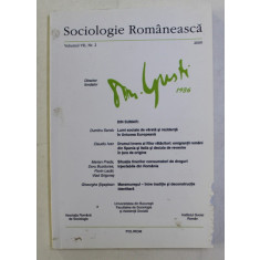 SOCIOLOGIE ROMANEASCA , REVISTA , VOLUMUL VII , NR. 2 , 2009