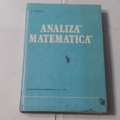 O.STANASILA - ANALIZA MATEMATICA