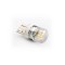 Set 2 becuri auto LED o faza T20 7440 W21W 16SMD 2835 CANBUS 12-24V 620lm lumina alba Cod: SPT18-7440-W