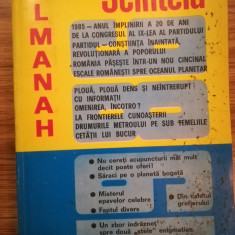 Almanah Scanteia 1986 comunism epoca de aur propaganda Ceausescu