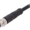 Conector M5 Mufă Tată 4 PIN Drept IP67 60V 1m