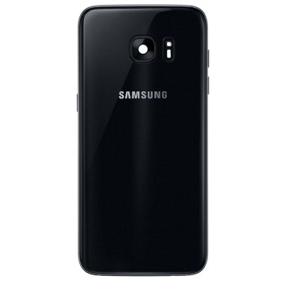 Capac Original Nou geam camera Samsung Galaxy S7 Edge G935 negru foto