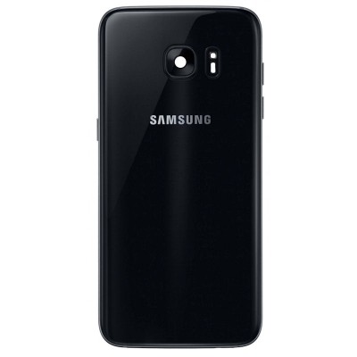 Capac Original cu geam camera Samsung Galaxy S7 Edge G935 Negru Swap (SH) foto