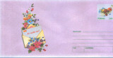 Intreg postal plic nec 2001 - Flori - Fantezie