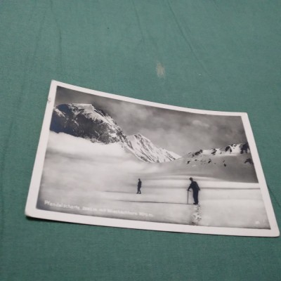 CARTE POSTAL INTERBELICA 1927 SCRISA foto