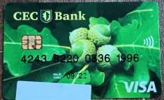 B12 98 - Card bancar foarte vechi - piesa de colectie