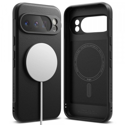 Husa MagSafe pentru Google Pixel 10 Pro XL, Ringke, Onyx, Neagra foto