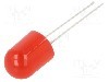 Dioda LED, 10mm, ro&amp;#351;ie, 220...330mcd, 30mA, 1,8...2,6V, OPTOSUPPLY - OSR5JAA134B