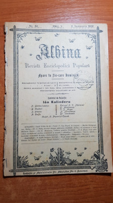 albina 8 septembrie 1902-25 ani de la cucerirea redutei grivita,ordinul carol 1 foto