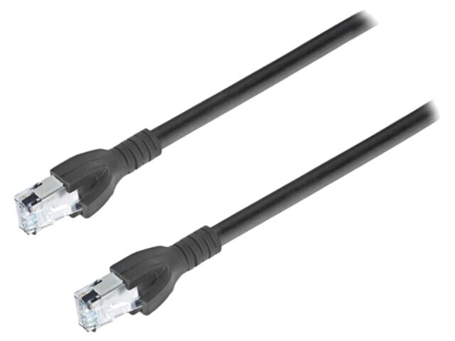 Cablu patch RJ45 Belden SF/UTP Cat 5e 3m litat PVC negru