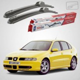 Cumpara ieftin Ștergătoare Seat Leon 1M1 1998-2006 | Set Față Flat &ndash; TeamCar&reg;