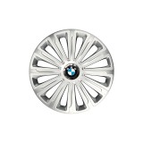 Cumpara ieftin Set 4 capace roti Cu Inel Cromat Trend R15 Compatibil Cu BMW