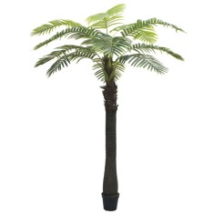 Palmier artificial cu ghiveci, 310 cm, verde foto
