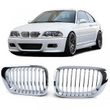 Grila sport Performance cromata potrivita pentru BMW Seria 3 E46 Coupe Cabrio 99-03 Performance AutoTuning