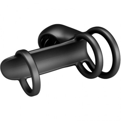 PRETTY LOVE - JAMMY PENIS SHEATH 12 VIBRATIONS WITH RECHARGEABLE SILICONE TONGUE foto