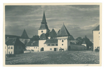 5086 - ARCHITA, Mures, Church, Romania - old postcard real PHOTO - unused - 1936 foto