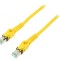 Patch Cord Ethernet S/FTP Cat6a 7.5m Galben
