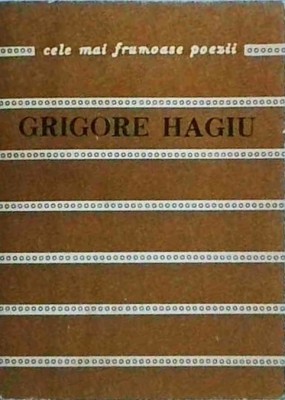 Grigore Hagiu - Poeme foto