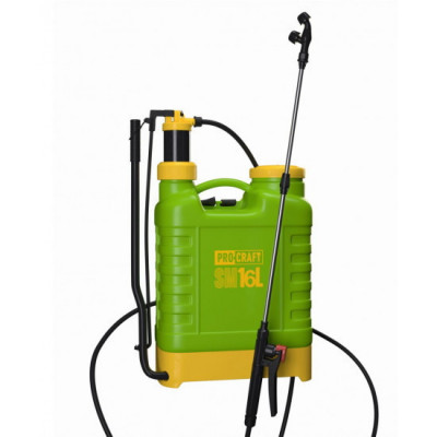 Pompa de stropit manuala ProCraft SM-16L, PVC, verde, 2.5 Kg foto