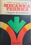 Mecanica tehnica culegere de probleme Alexandra Darabont, Dan Vaiteanu, Marius Munteanu, 1993