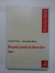 Dreptul penal al afacerilor - Costica Voicu * Alexandru Boroi