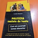 POLITEȚEA &icirc;nainte de toate - Louise Masson