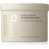 Schwarzkopf Professional Blondme Bond Repair Nourishing Mask Masca intens hrănitoare 500 ml