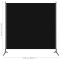 Separator de camera, negru, 175x180 cm, textil - 6