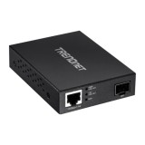 Mediaconvertor POE Gigabit - SFP fibra optica - TRENDnet TFC-PGSFP