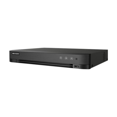 DVR 4 ch analog max. 4K, 4 ch IP max. 4K, AUDIO &amp;#039;over coaxial&amp;#039;, Alarma, 1U - HIKVISION iDS-7204HTHI-M1-S(4A+4/1ALM) foto