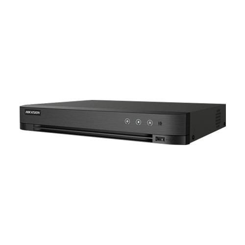 DVR 4 canale analog max. 8MP 4K, 4 canale IP max. 8MP 4K, AUDIO &#039;over coaxial&#039;, Alarma, 1U - HIKVISION iDS-7204HTHI-M1-S(4A+4/1ALM) SafetyGuard Survei