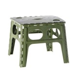 Cumpara ieftin Taburet pliabil plastic verde 45 x 44 x 39 cm
