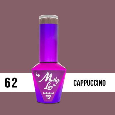 LAC MOLLY UV/LED gel Delicate Women - Cappuccino 62, 10ml foto