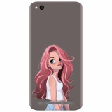 Husa silicon pentru Xiaomi Redmi 4A, Cute Girl