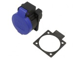 Conector alimentare AC 2P+PE 250V 16A IP55