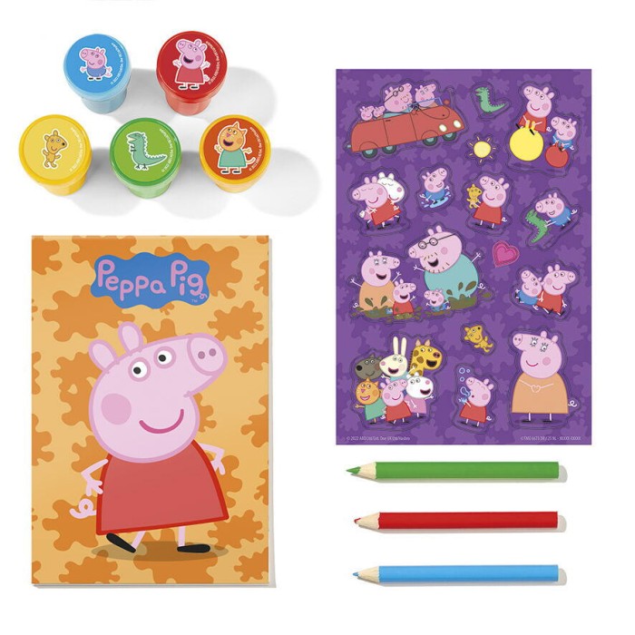Set creativ cu stampile - Peppa Pig PlayLearn Toys