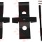 Set accesorii, placute frana AUDI A8 (4D2, 4D8) (1994 - 2002) TRW PFK484