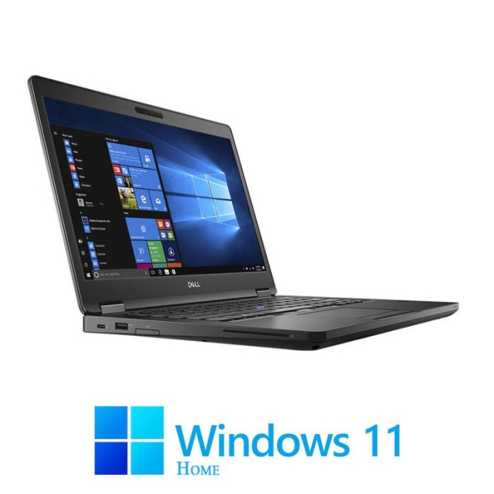 Laptop Dell Latitude 5490, i5-8350U, 16GB DDR4, Display NOU Full HD, Win 11 Home