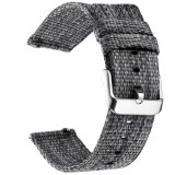 Curea material textil, compatibila cu Amazfit GTR 4, Telescoape QR, 22mm, Grainsboro Gray