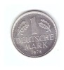 Moneda Germania 1 mark/marca 1973 F, stare foarte buna, cu luciu, Europa, Cupru-Nichel