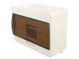Carcasă pentru Aparatură Modulară IP30 Montaj &icirc;n Perete Albă