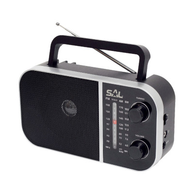 Radio portabil AM-FM-SW cu 3 benzi AC/DC SAL RPR 8 foto