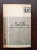 De vorba cu credinciosii