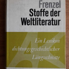 Elizabeth Frenzel - Stoffe der Weltliteratur - Ein Lexikon ...