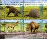 ARGENTINA 2001, Fauna preistorica, Dinozauri, serie neuzata, MNH, Nestampilat