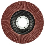Disc lamelar abraziv 115 mm K100 pentru polizor unghiular, Graphite