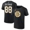 Boston Bruins tricou de bărbați 100th Anniversary Stack Logo Name &amp;amp; Number - S