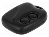 Carcasă pilot MASZCZYK ABS neagră 36x46x11mm 2 butoane