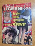 Revista clubul liceenilor 29 octombrie - 4 noiembrie 1998 - poster pamela anderson , trupa double D